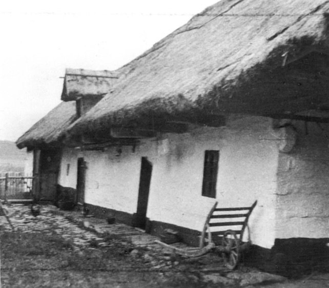Historická fotografie chalupy